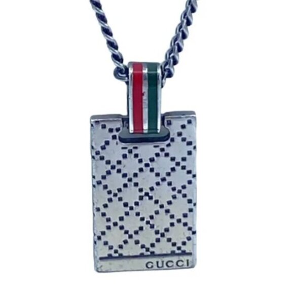 GUCCI Diamantissima Pendant Necklace